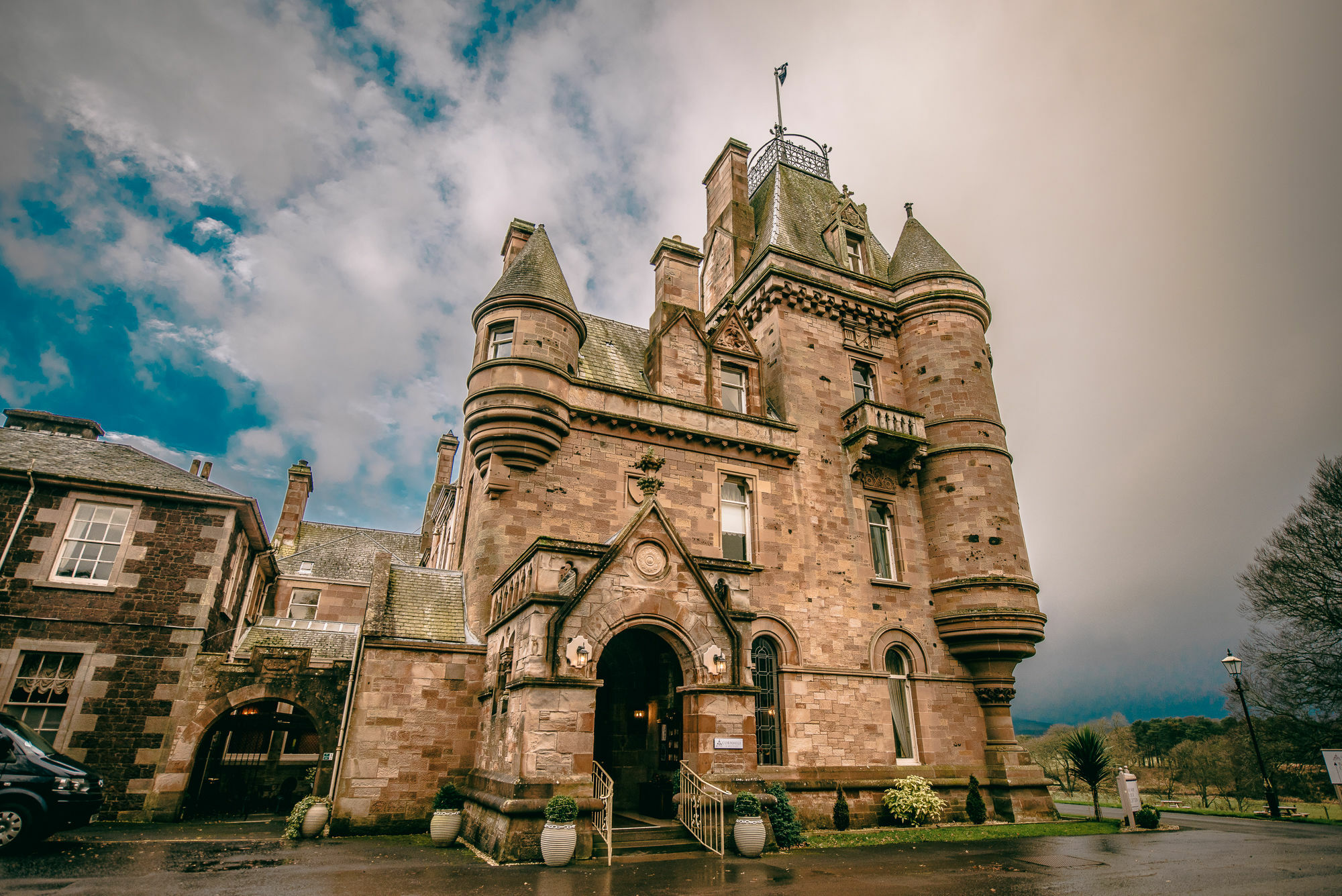 Cornhill Castle Hotel Biggar Exterior foto