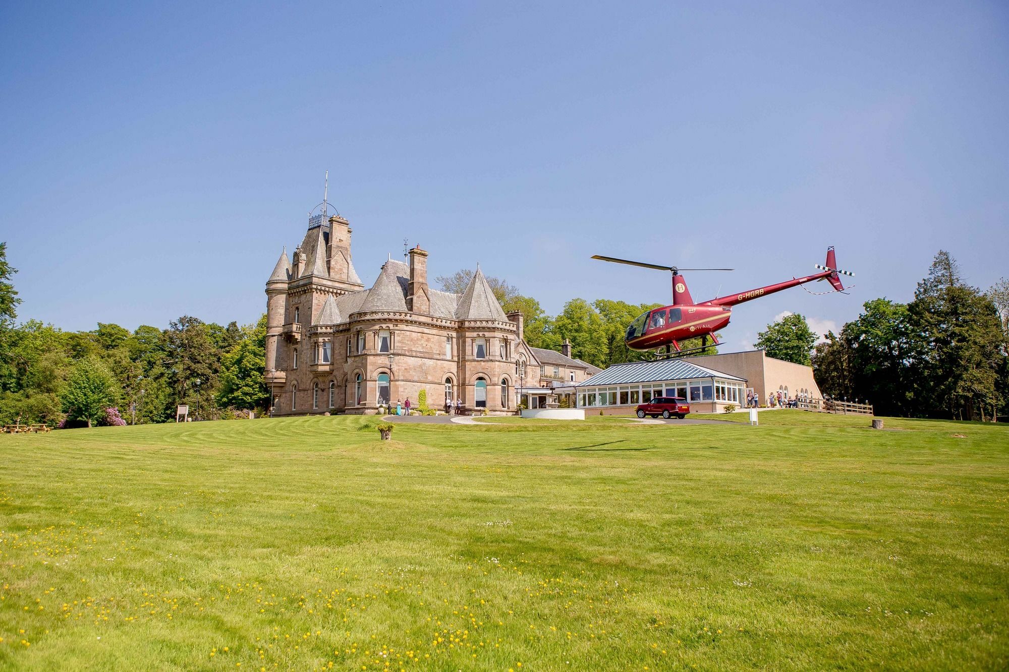 Cornhill Castle Hotel Biggar Exterior foto